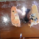 生足＆ハイヒールでお寿司を踏み潰して食べさせる！